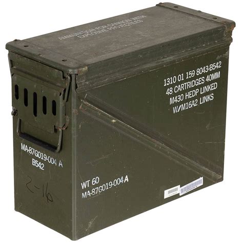 military metal ammunition box|us military surplus ammo cans.